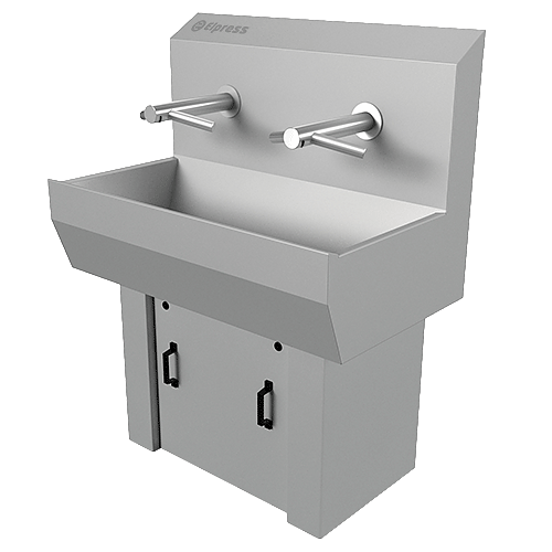 Elpress - reference - Wash basins with hand dryer - EWG-2S-DYSON_2