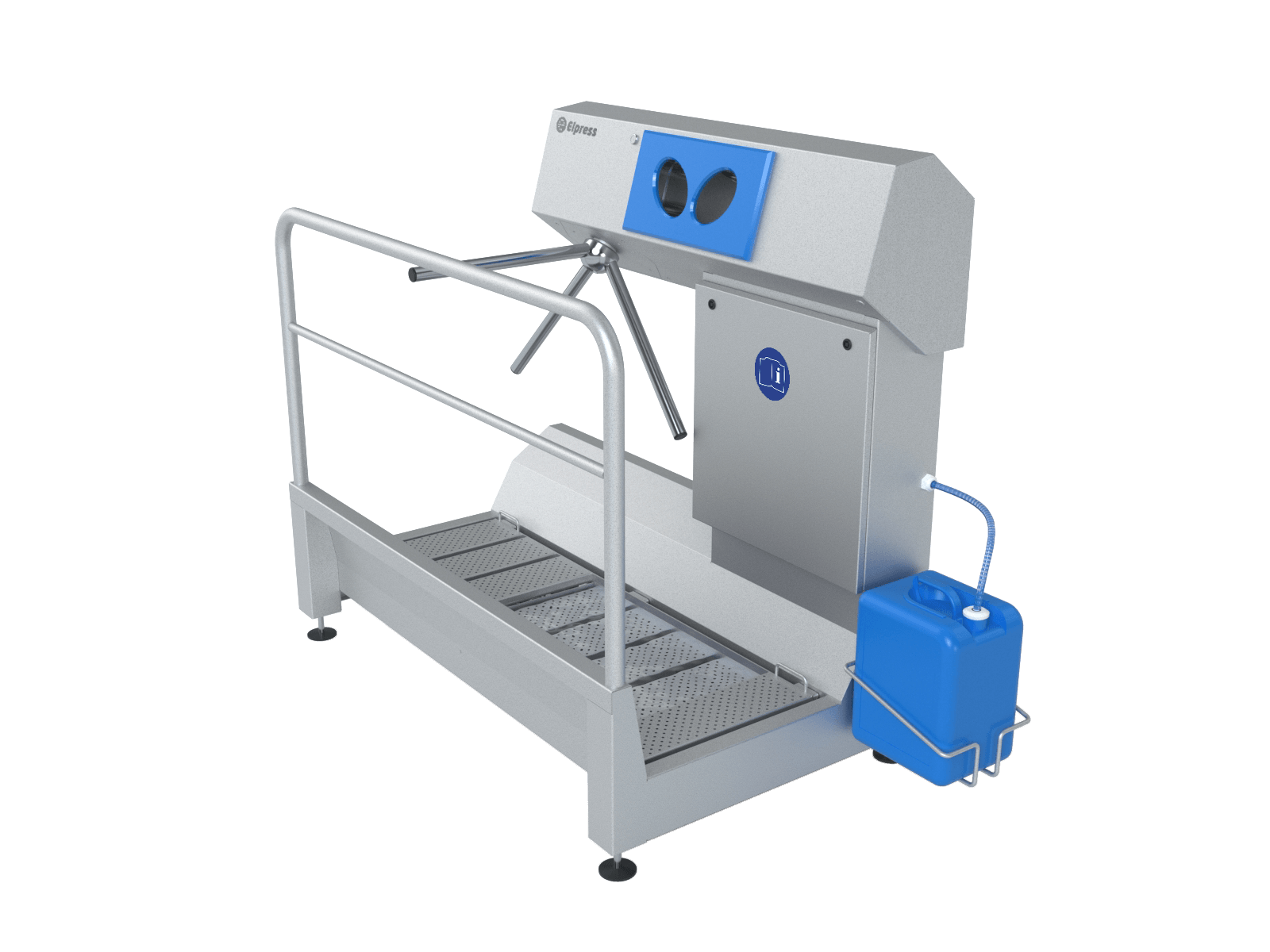 Elpress - reference - Sole disinfection and hand disinfection